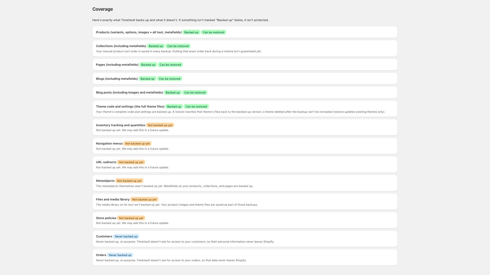 TimeVault screenshot 3 of 3